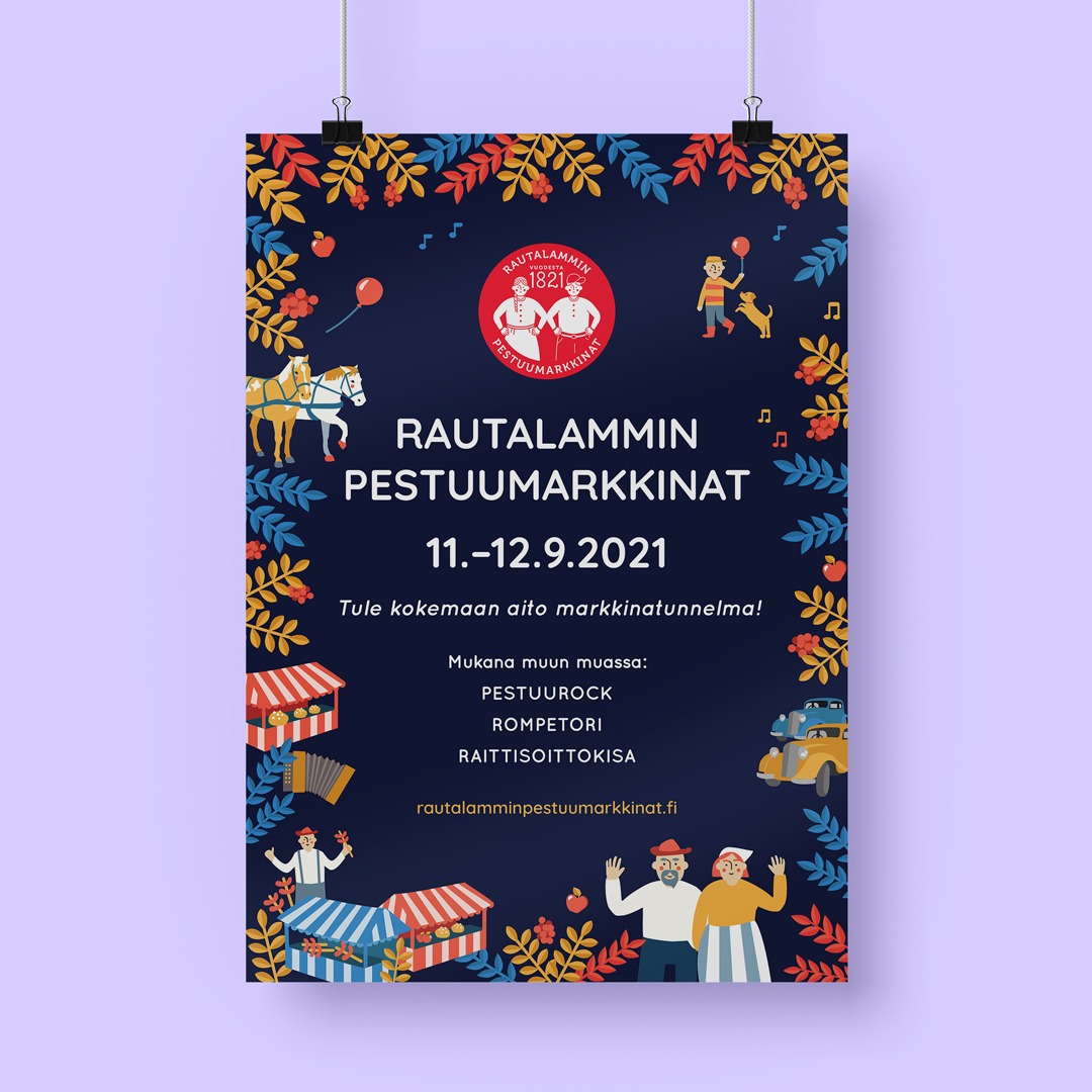 Pestuumarkkinat Mobiili Juliste