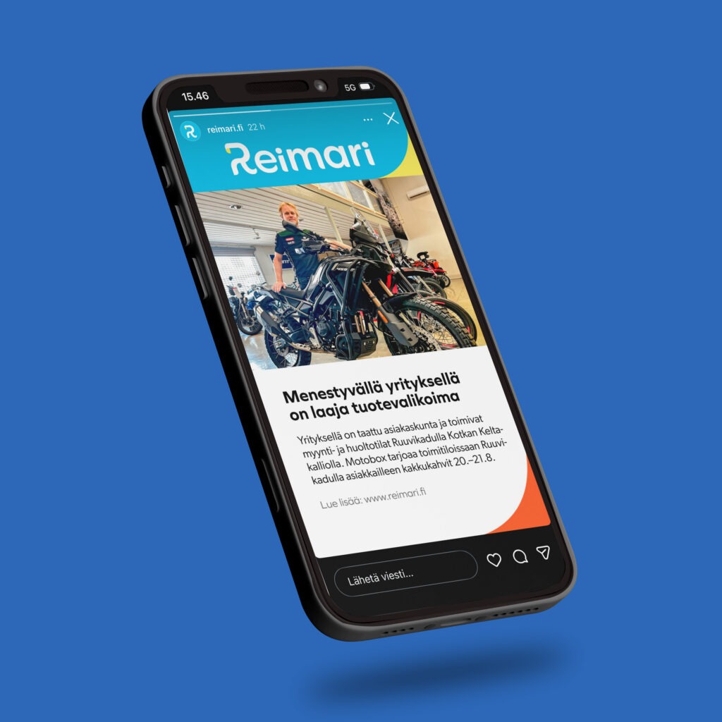Reimarin Instagram stoorimalli